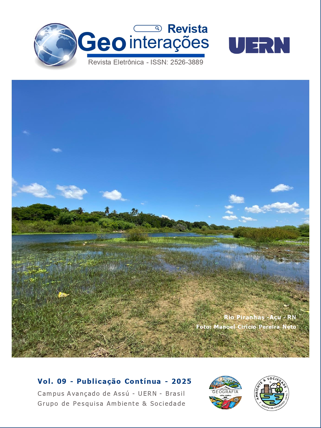 					Visualizar v. 9 n. 1 (2025): Revista Geointerações 
				